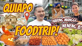 FOOD TRIP SA QUIAPO! BUSOG NA BUSOG!