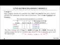 Example 4 Linear programming Minimization problem Graphical Method Be in statistics