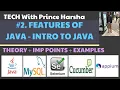 2 Features of java - java buzzwords