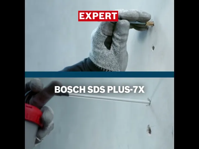 ดอกสว่านเจาะกระแทรก BOSCH EXPERT SDS Clean Plus-8X
