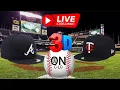 Atlanta Braves vs Minnesota Twins Live MLB Baseball Live Play by Play 3D Presentation Livestream