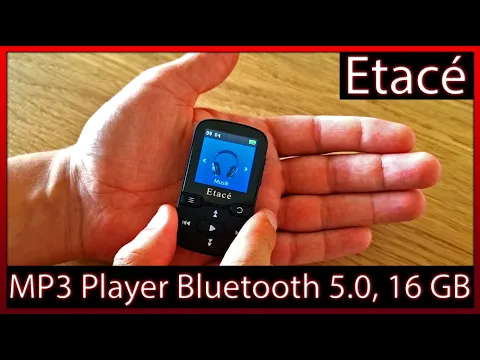 Download MP3 Etacé MP3 Player Bluetooth 5.0, Sport Musik-Player mit 16 GB | Unboxing + Test + Fazit / Review
