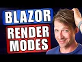 Blazor Render Modes EXPLAINED Which One Should You Use in NET 9 - SSR Server WebAssembly Auto