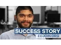 EDJOIN Success Story Nathan Ahmed