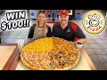 Win 100 12 Free Buffets by Eating CiCi s 28-Inch Piezilla Pizza Challenge w KatinaEatsKilos