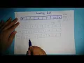 Counting sort Part 2 English Version