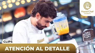 En los últimos 5 minutos los cocineros definen los detalles de sus platos | MasterChef Celebrity