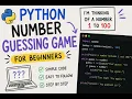 Learning Python for beginners Guess the number game