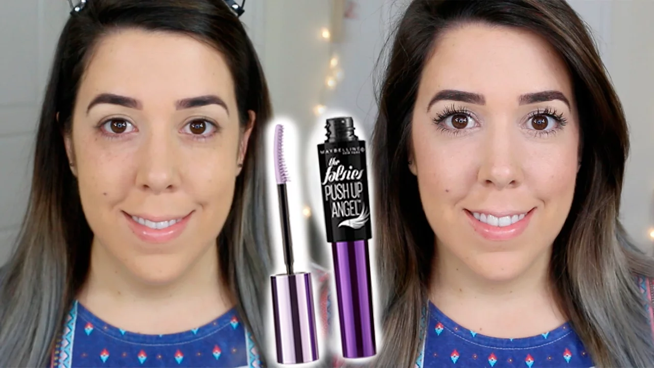 Maybelline The Falsies Push Up Angel Mascara (Washable) | First Impression/Demo. 