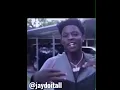 Quando Rondo Throwing Up Crip Gang Signs