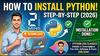 How to Download and Install Python in 2 Minutes 2026