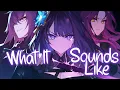 Download Lagu 「Nightcore」 What It Sounds Like - KPop Demon Hunters ♡ (Lyrics)