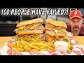 100 People Have Failed Sub Station II s 7 25lb Monster Sub Sandwich Challenge