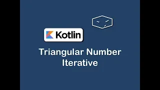 triangular number iterative in kotlin