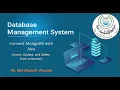 Lec 12 - Connect MongoDB with Java Select Insert Update and Delete from collection IUG