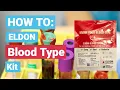 Blood Type at Home Eldon Kit