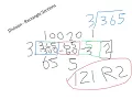 Division - rectangle sections