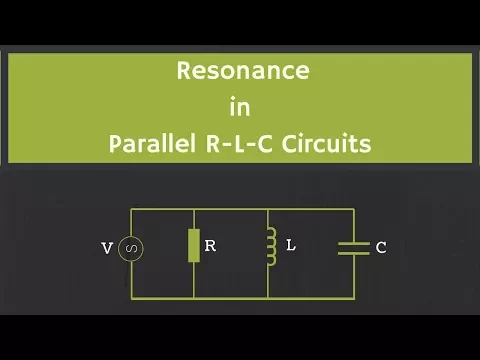 Download MP3 Resonance in Parallel RLC Circuit Explained