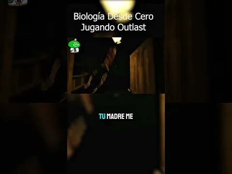 Biólogo se asusta en Outlast