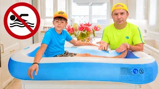 Bogdan wants to swim at the pool funny stories