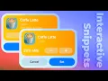 Interactive Snippets App Intents Xcode 26 iOS 26 WWDC 25 SwiftUI