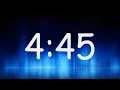 4 45 Minutes Timer Countdown from 4min 45sec