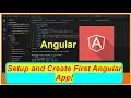 Install and Create your First Angular application