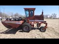 1990 MacDon 7000 windrower for sale at auction bidding closes April 25 2018