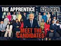 The Apprentice Season 20 2026 Meet The Candidates Who s Gonna Win Sugar s 250k