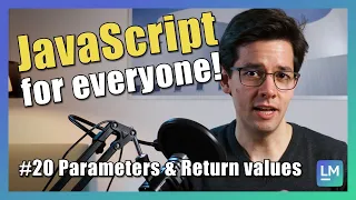 Handling function parameters and return values JavaScript introduction for beginners 2021