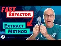 Refactoring Code With Extract Method Live Code Example 001-002