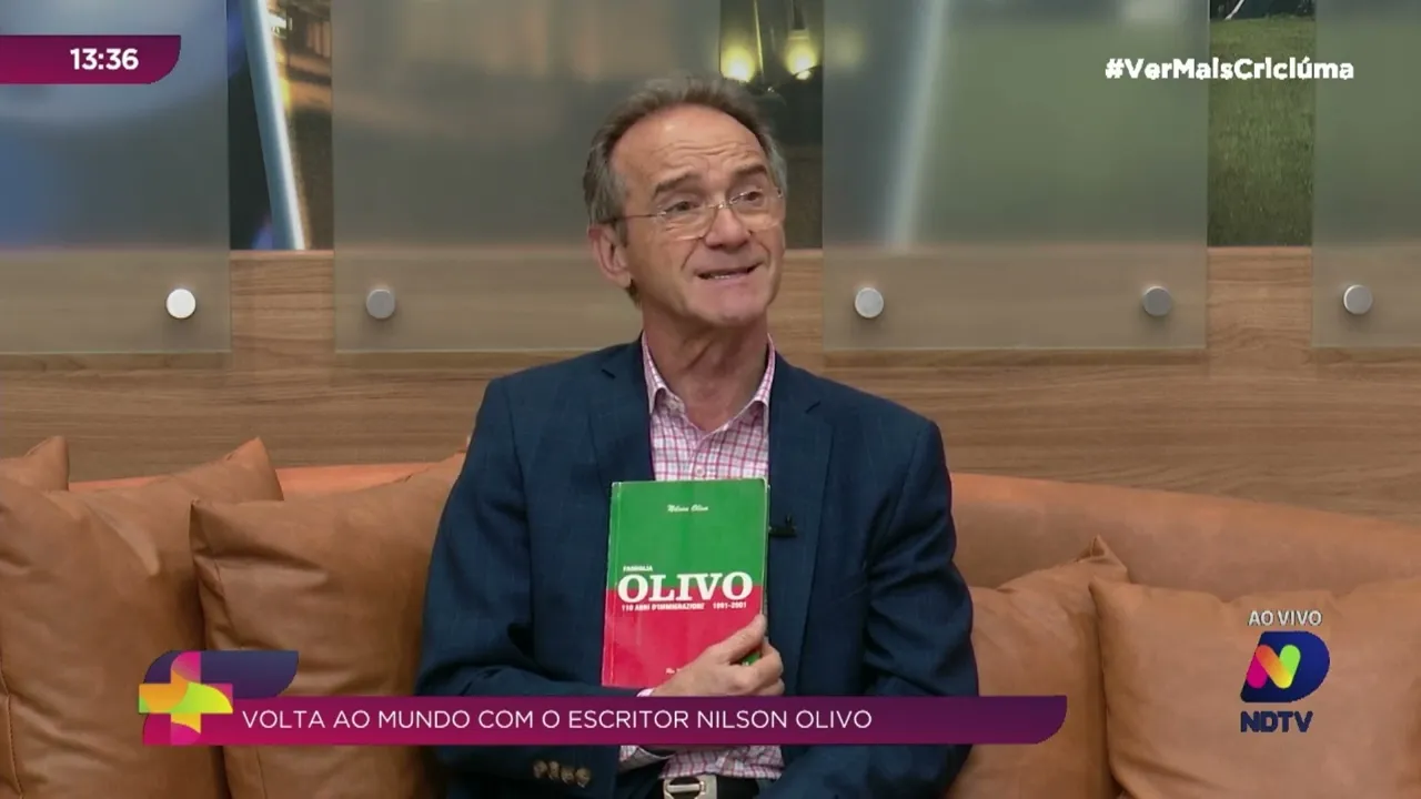 Volta ao mundo: Nilson Olivo apresenta a história da família em suas viagens