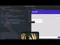 asmr programming - responsive chat app with dark light theme