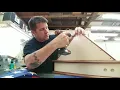 How to put a flag in a shadow box