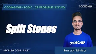 SPLST Split Stones Coding with Logic CP Problems Solved Cakewalk