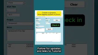 Smart Timesheet in Excel with VBA Check - Tracker