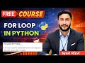 For Loop in Python with Execution Python for Loops Python Tutorial Python Full Course