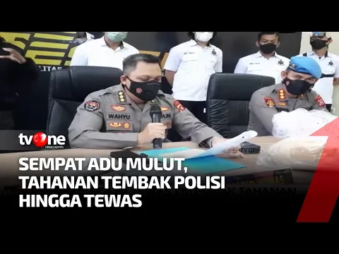 Kronologi Polisi Tewas Ditembak Tahanan