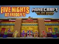 FNAF Movie Location Rebuild Minecraft Timelapse and Tour