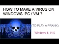 Create infinite message loop in windows Batch programming virus making