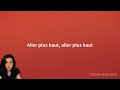 Tina Arena - Aller Plus Haut (Paroles)