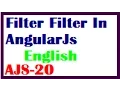 Filter Filter In AngularJs In English-vlr training