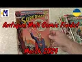 Antique Mall Finds March 2024 Bronze Modern Comics from the Brass Armadillo in Des Moines Iowa