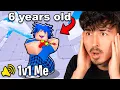 I 1v1ed THE ACTUAL YOUNGEST PRO in Roblox Rivals