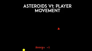 Very basic python game asteroid v1 -part 2