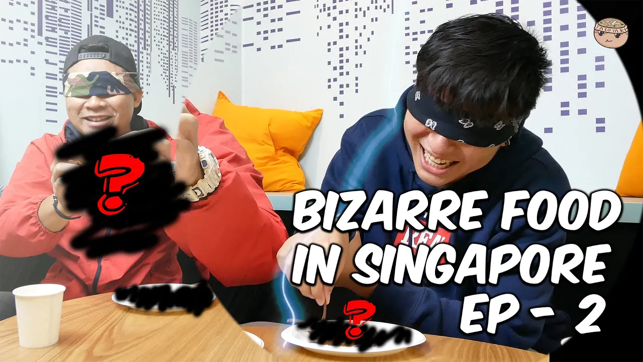 Bizarre Food in Singapore Blind Taste Test - Ep 2