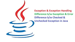 Session-20 Exception Handling in Java Difference between Checked and Unchecked Exception in Java