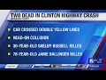 Two dead in Clinton Highway crash