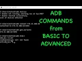 How to master in ADB Android Debug Bridge Commands