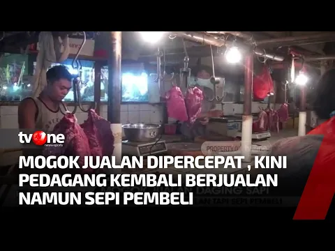 Mogok Kerja Dipersingkat, Pedagang Daging Kembali Berjualan Namun Sepi Pembeli